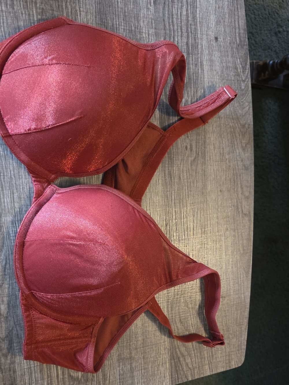 Shimmer Copper Underwire Bra - Women Intimates